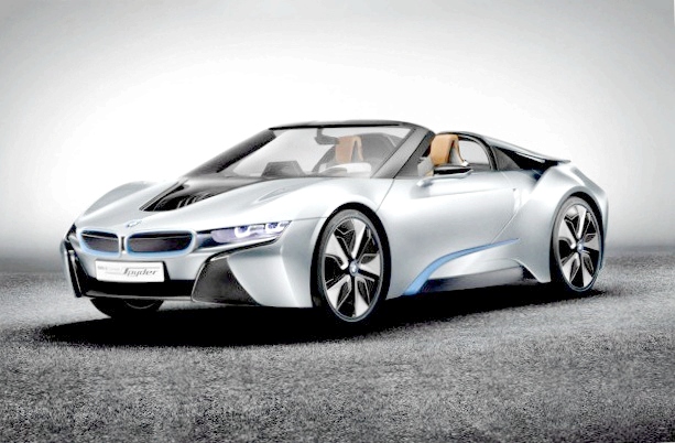 BMW представляет новый спорткар i8 Concept Spyder