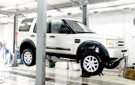 Замена масла АКПП Land Rover